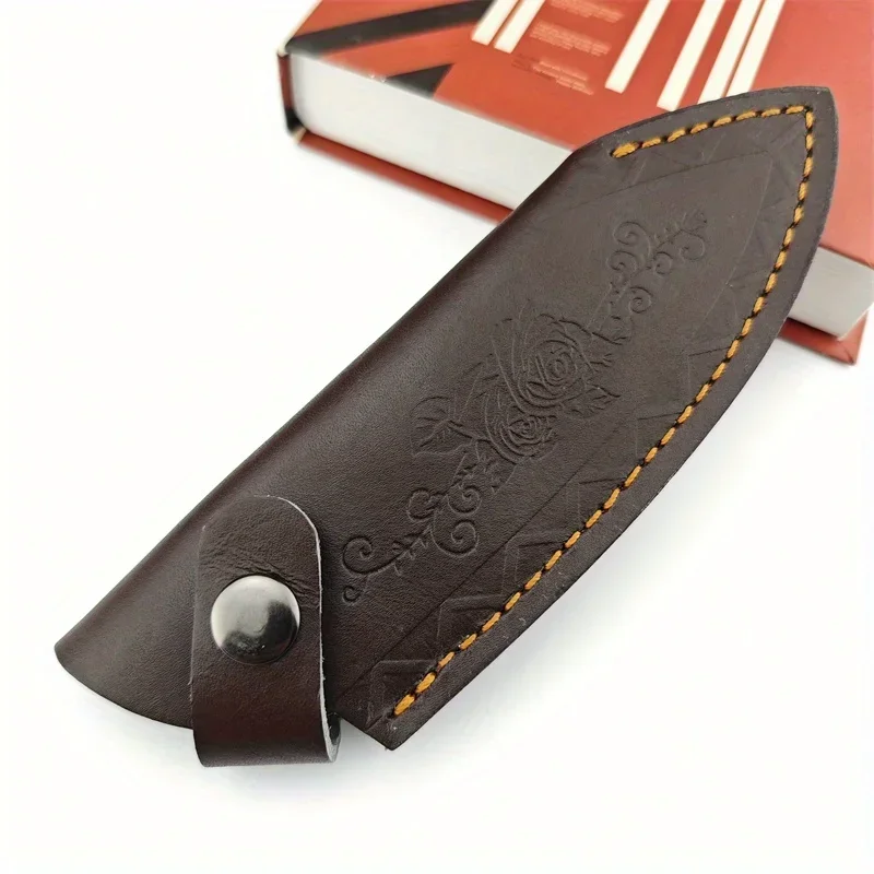 Vintage Collectible Knife - 휴대용 접이식 칼 소가죽 칼집 빈티지