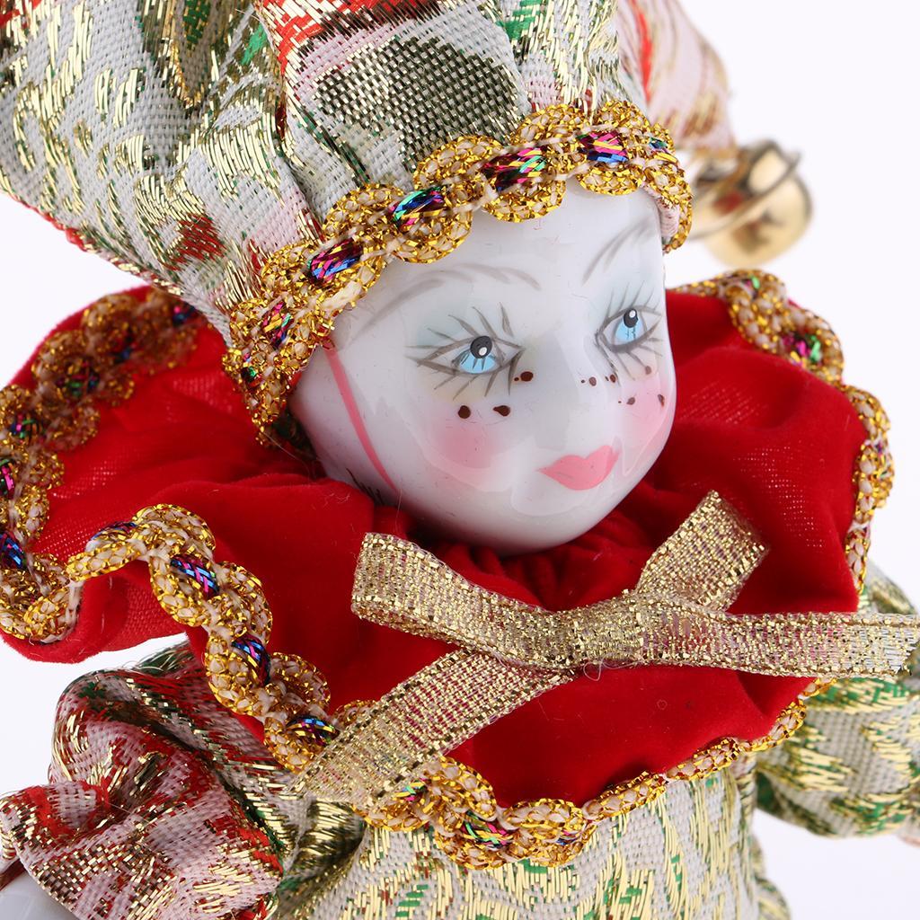 Vintage Collectible Porcelain Dolls - 도자기 삼각형 인형 5인치 수제 수집용