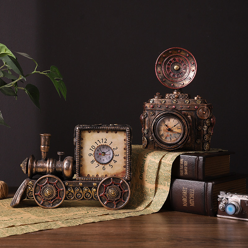 Collectible Vintage Cameras - 빈티지 유럽 스타일 카메라 모형, 사실적인