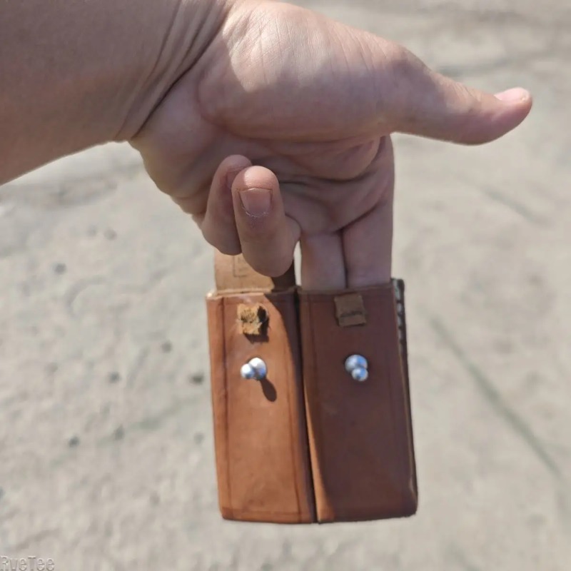 Vintage Collectible Knife - 수제 빈티지 가죽 EDC 벨트 홀스터
