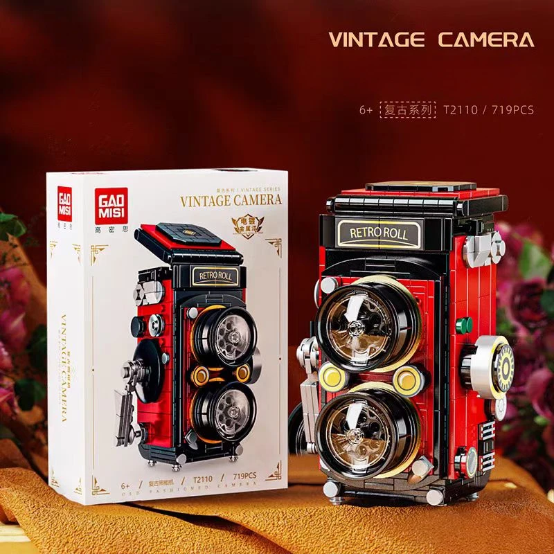Collectible Vintage Cameras - 719PCS 아이디어 빈티지 카메라 라디오 진자