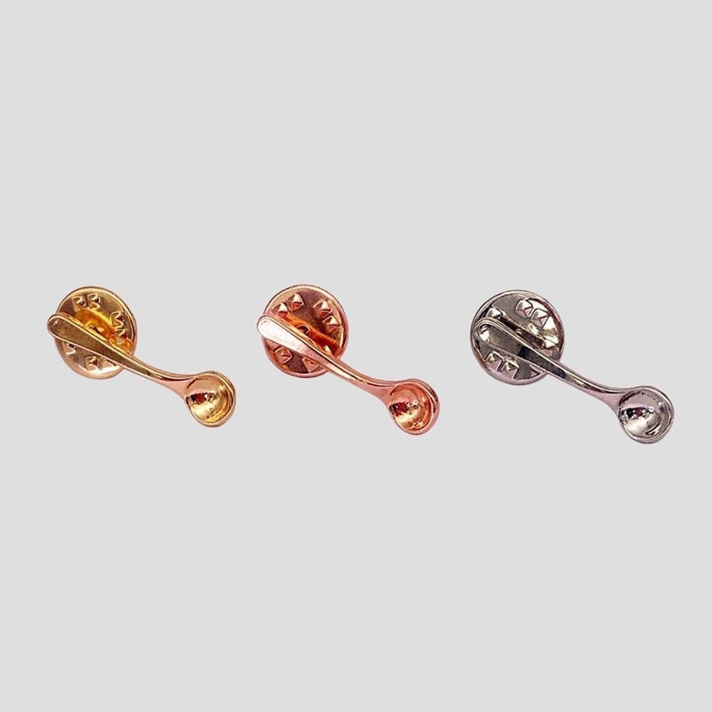 새롭고 귀여운 디자인의 스푼 브로치, 독창적인 메탈 빈 - Vintage Collectible Pins 리뷰 및 가격