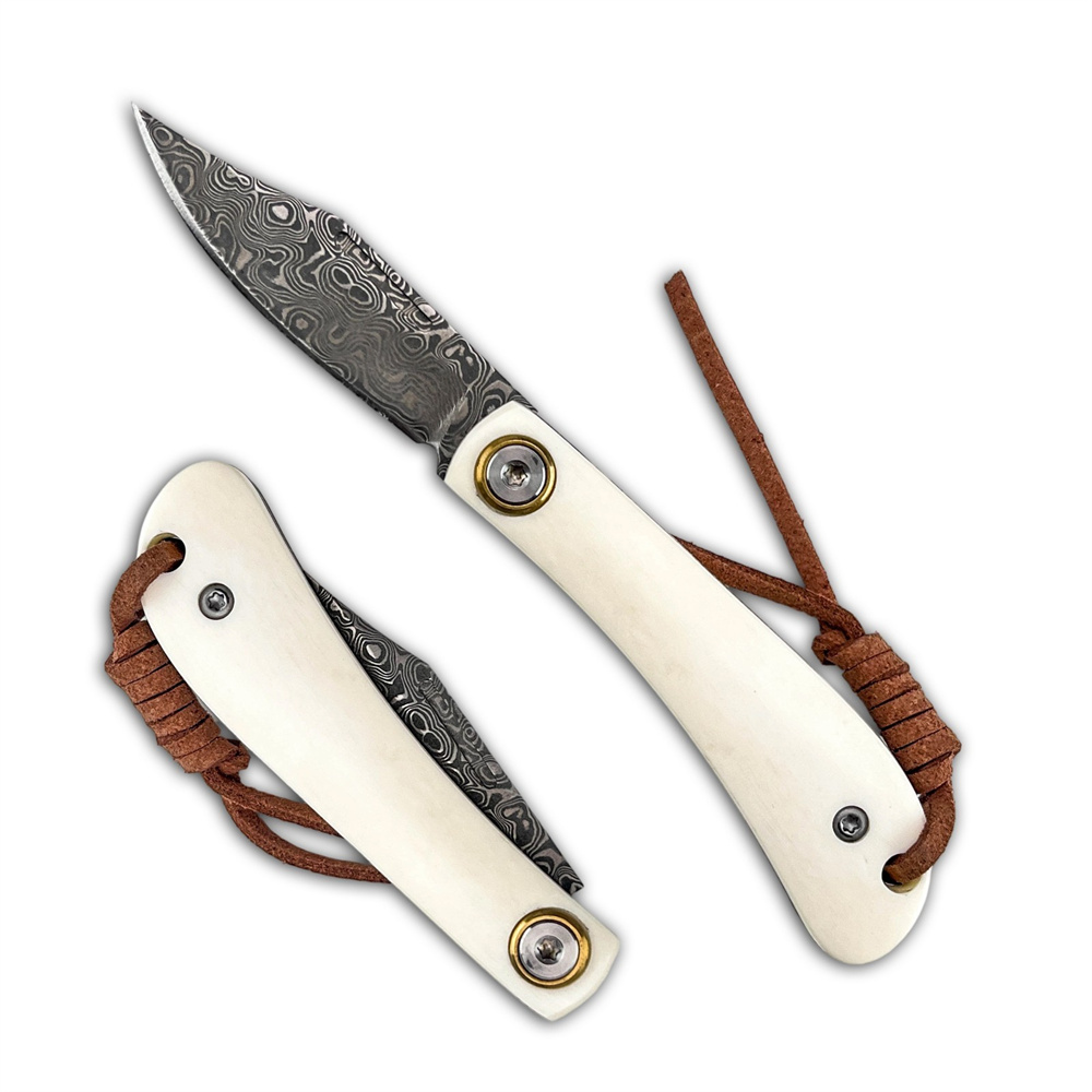 컴팩트 빈티지 다마스커스 접이식 포켓 EDC 나이프,  - Vintage Collectible Knife 리뷰 및 가격