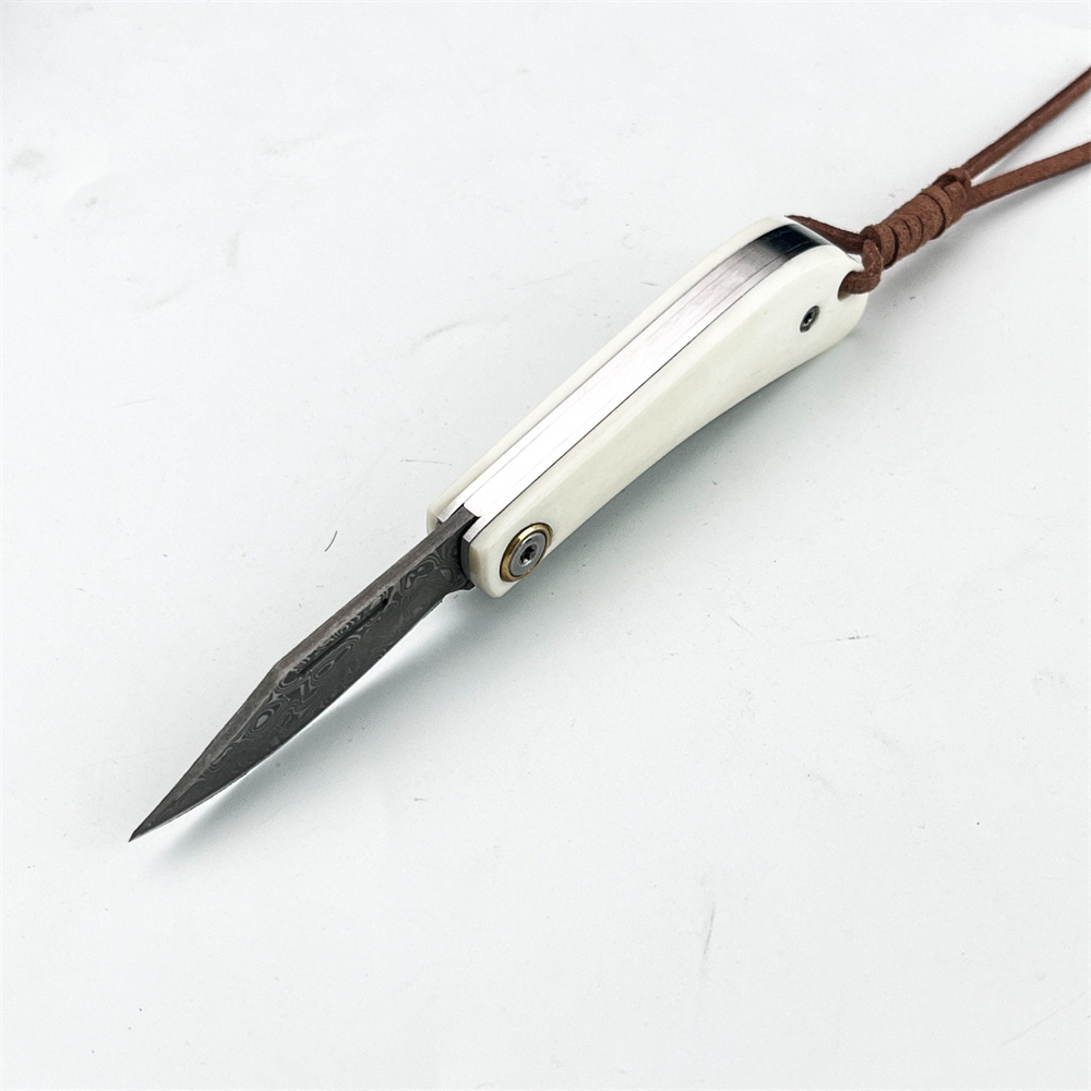 컴팩트 빈티지 다마스커스 접이식 포켓 EDC 나이프,  - Vintage Collectible Knife 리뷰 및 가격