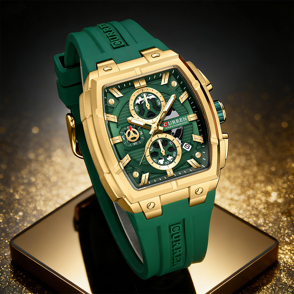 CURREN 남성용 럭셔리 빈티지 시계, 실리콘 스트랩 - Vintage Watch Collecting 리뷰 및 가격