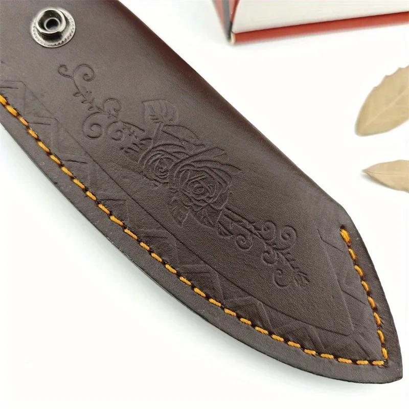 휴대용 접이식 칼 소가죽 칼집 빈티지 스타일 꽃무늬 양 - Vintage Collectible Knife 리뷰 및 가격