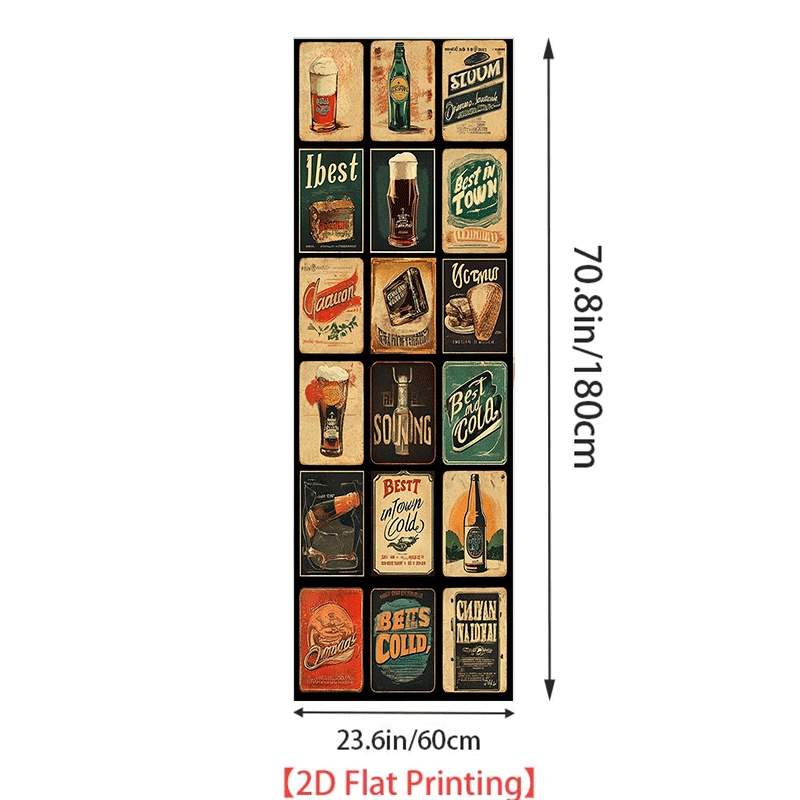 냉장고 스티커, 냉장고 및 식기세척기 스티커, 빈티지  - Vintage Collectible Posters 리뷰 및 가격