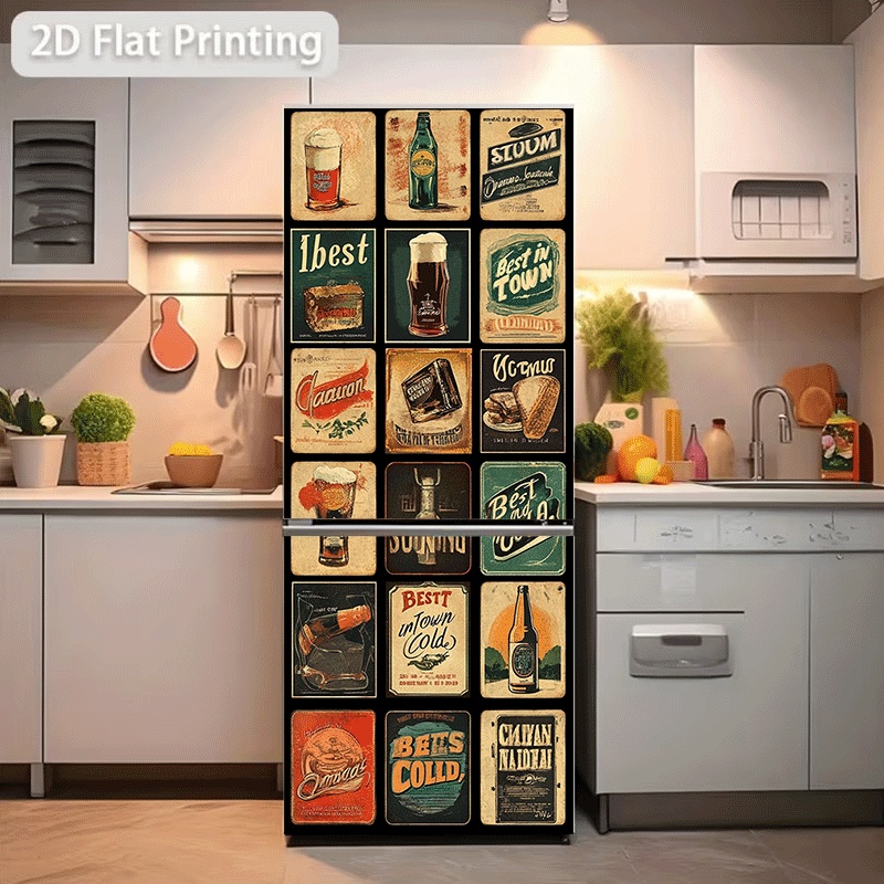 냉장고 스티커, 냉장고 및 식기세척기 스티커, 빈티지  - Vintage Collectible Posters 리뷰 및 가격