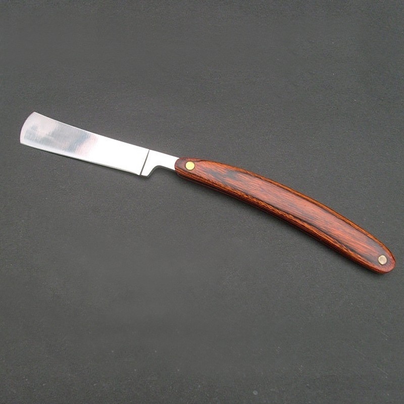빈티지 나무 손잡이 직선형 스테인리스 스틸 이발사 면도 - Vintage Collectible Knife 리뷰 및 가격