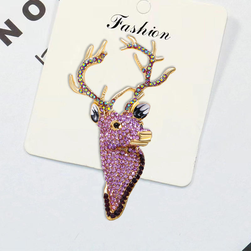 빈티지 사슴 브로치 컬렉션, 에나멜 & 크리스탈 동물  - Vintage Collectible Pins 리뷰 및 가격